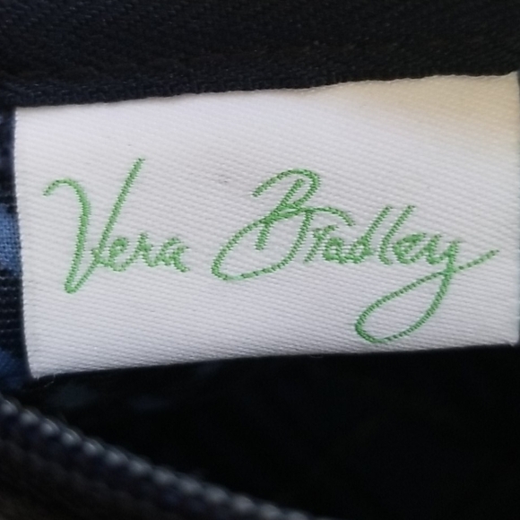 VERA BRADLEY Navy Paisley Print Small Purse - Picture 6 of 8